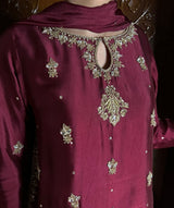 Signature Suit Maroon