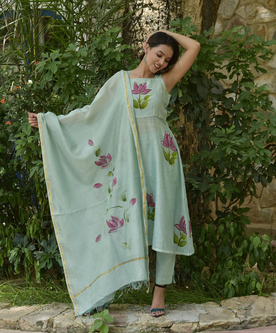 Summer Breeze Pastel Kurta